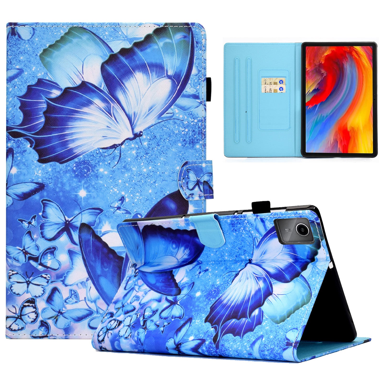 For Lenovo Tab M11 / Xiaoxin Pad 11 2024 Leather Case Pattern Printing Tablet Cover with Card Slots For Lenovo Tab M11 / Xiaoxin Pad 11 2024 Leather Case Pattern Printing Tablet Cover with Card Slots